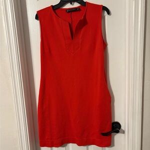 New York & Company Vibrant Red Blouse